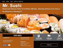 Tablet Screenshot of mrsushima.com